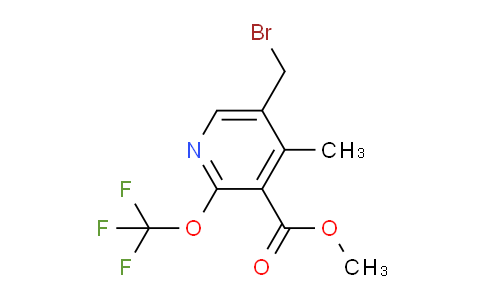 AM54064 | 1361788-64-8 | Methyl 5-(bromomethyl)-4-methyl-2-(trifluoromethoxy)pyridine-3-carboxylate