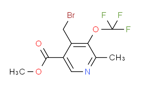 AM54067 | 1361804-07-0 | Methyl 4-(bromomethyl)-2-methyl-3-(trifluoromethoxy)pyridine-5-carboxylate