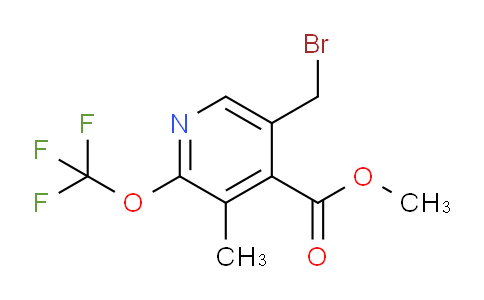 AM54070 | 1361908-71-5 | Methyl 5-(bromomethyl)-3-methyl-2-(trifluoromethoxy)pyridine-4-carboxylate