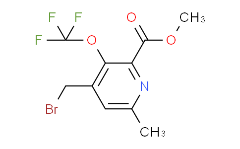 AM54072 | 1361897-98-4 | Methyl 4-(bromomethyl)-6-methyl-3-(trifluoromethoxy)pyridine-2-carboxylate