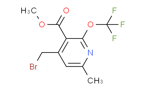 AM54073 | 1361734-76-0 | Methyl 4-(bromomethyl)-6-methyl-2-(trifluoromethoxy)pyridine-3-carboxylate