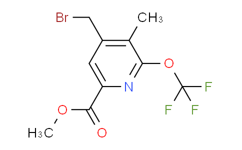 AM54076 | 1361821-81-9 | Methyl 4-(bromomethyl)-3-methyl-2-(trifluoromethoxy)pyridine-6-carboxylate