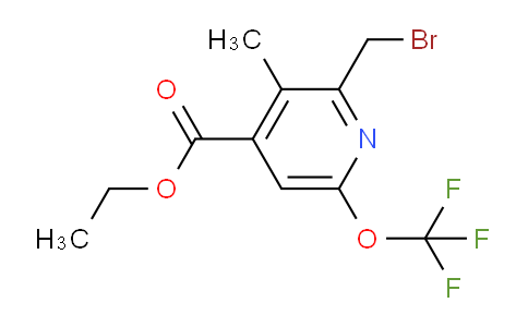AM54089 | 1361920-41-3 | Ethyl 2-(bromomethyl)-3-methyl-6-(trifluoromethoxy)pyridine-4-carboxylate