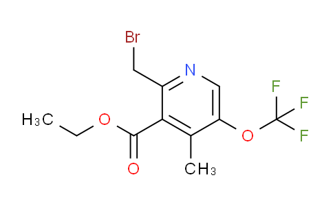 AM54092 | 1361770-34-4 | Ethyl 2-(bromomethyl)-4-methyl-5-(trifluoromethoxy)pyridine-3-carboxylate