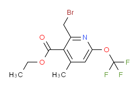 AM54094 | 1361804-20-7 | Ethyl 2-(bromomethyl)-4-methyl-6-(trifluoromethoxy)pyridine-3-carboxylate