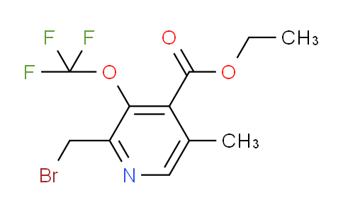 AM54096 | 1361734-98-6 | Ethyl 2-(bromomethyl)-5-methyl-3-(trifluoromethoxy)pyridine-4-carboxylate