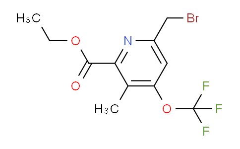 AM54100 | 1361712-80-2 | Ethyl 6-(bromomethyl)-3-methyl-4-(trifluoromethoxy)pyridine-2-carboxylate