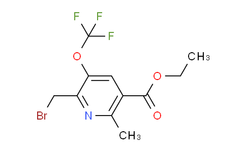 AM54101 | 1361902-36-4 | Ethyl 2-(bromomethyl)-6-methyl-3-(trifluoromethoxy)pyridine-5-carboxylate