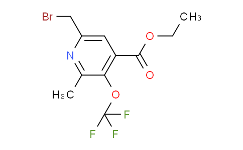 AM54102 | 1361815-25-9 | Ethyl 6-(bromomethyl)-2-methyl-3-(trifluoromethoxy)pyridine-4-carboxylate