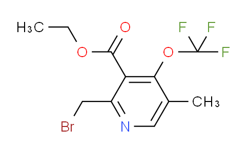 AM54103 | 1361788-89-7 | Ethyl 2-(bromomethyl)-5-methyl-4-(trifluoromethoxy)pyridine-3-carboxylate