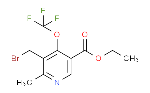 AM54109 | 1361898-15-8 | Ethyl 3-(bromomethyl)-2-methyl-4-(trifluoromethoxy)pyridine-5-carboxylate