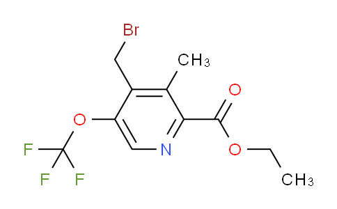 AM54125 | 1361909-12-7 | Ethyl 4-(bromomethyl)-3-methyl-5-(trifluoromethoxy)pyridine-2-carboxylate
