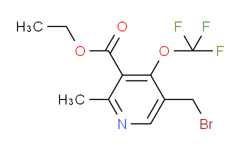 AM54128 | 1361898-32-9 | Ethyl 5-(bromomethyl)-2-methyl-4-(trifluoromethoxy)pyridine-3-carboxylate