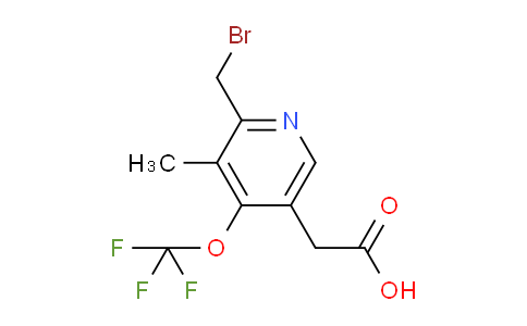 AM54130 | 1361794-18-4 | 2-(Bromomethyl)-3-methyl-4-(trifluoromethoxy)pyridine-5-acetic acid