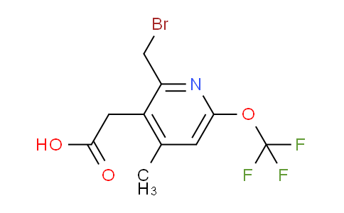 AM54135 | 1361920-61-7 | 2-(Bromomethyl)-4-methyl-6-(trifluoromethoxy)pyridine-3-acetic acid