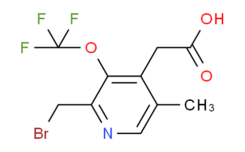 AM54137 | 1361794-22-0 | 2-(Bromomethyl)-5-methyl-3-(trifluoromethoxy)pyridine-4-acetic acid