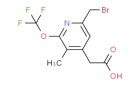 AM54140 | 1361872-65-2 | 6-(Bromomethyl)-3-methyl-2-(trifluoromethoxy)pyridine-4-acetic acid