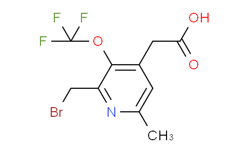 AM54142 | 1361902-71-7 | 2-(Bromomethyl)-6-methyl-3-(trifluoromethoxy)pyridine-4-acetic acid