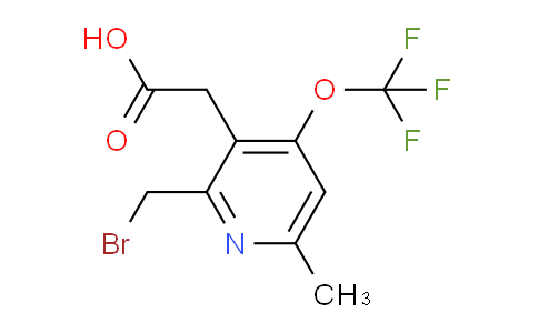 AM54145 | 1361789-32-3 | 2-(Bromomethyl)-6-methyl-4-(trifluoromethoxy)pyridine-3-acetic acid