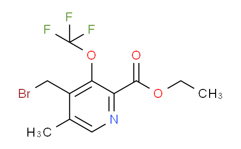 AM54147 | 1361794-10-6 | Ethyl 4-(bromomethyl)-5-methyl-3-(trifluoromethoxy)pyridine-2-carboxylate