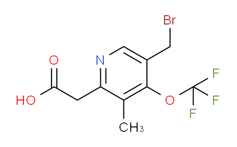 AM54166 | 1361902-79-5 | 5-(Bromomethyl)-3-methyl-4-(trifluoromethoxy)pyridine-2-acetic acid