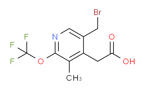 AM54168 | 1361794-35-5 | 5-(Bromomethyl)-3-methyl-2-(trifluoromethoxy)pyridine-4-acetic acid