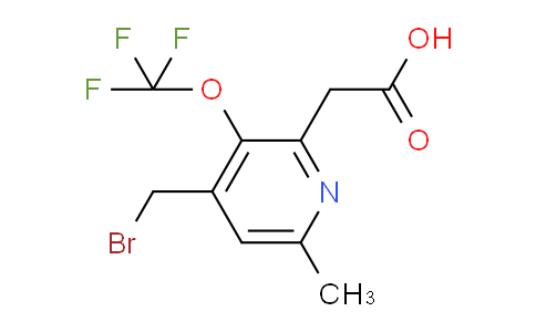 AM54170 | 1361815-82-8 | 4-(Bromomethyl)-6-methyl-3-(trifluoromethoxy)pyridine-2-acetic acid