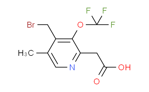 AM54173 | 1361804-73-0 | 4-(Bromomethyl)-5-methyl-3-(trifluoromethoxy)pyridine-2-acetic acid