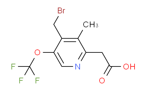 AM54184 | 1361909-38-7 | 4-(Bromomethyl)-3-methyl-5-(trifluoromethoxy)pyridine-2-acetic acid