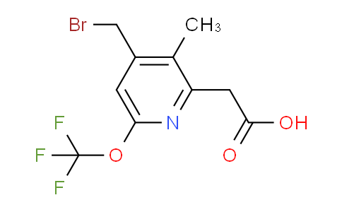AM54185 | 1361788-46-6 | 4-(Bromomethyl)-3-methyl-6-(trifluoromethoxy)pyridine-2-acetic acid