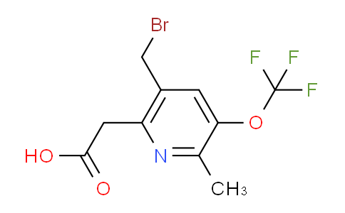 AM54186 | 1361770-35-5 | 5-(Bromomethyl)-2-methyl-3-(trifluoromethoxy)pyridine-6-acetic acid