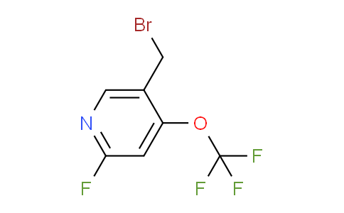 5-(Bromomethyl)-2-fluoro-4-(trifluoromethoxy)pyridine