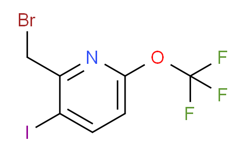 2-(Bromomethyl)-3-iodo-6-(trifluoromethoxy)pyridine
