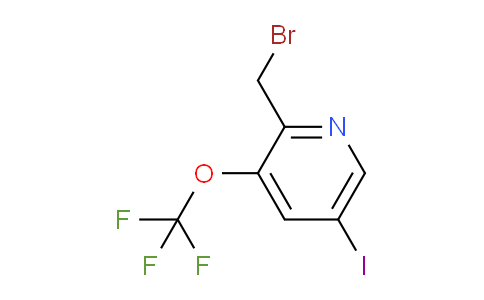 2-(Bromomethyl)-5-iodo-3-(trifluoromethoxy)pyridine