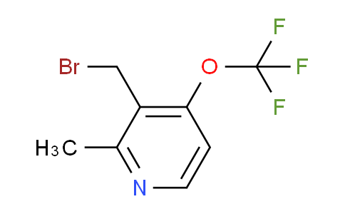 AM54204 | 1803476-70-1 | 3-(Bromomethyl)-2-methyl-4-(trifluoromethoxy)pyridine