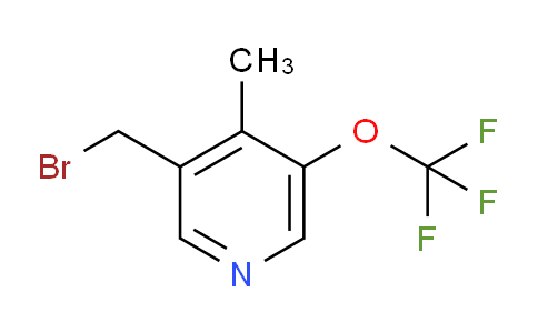 AM54207 | 1803476-82-5 | 3-(Bromomethyl)-4-methyl-5-(trifluoromethoxy)pyridine