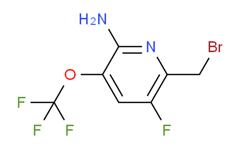 AM54217 | 1803674-80-7 | 2-Amino-6-(bromomethyl)-5-fluoro-3-(trifluoromethoxy)pyridine