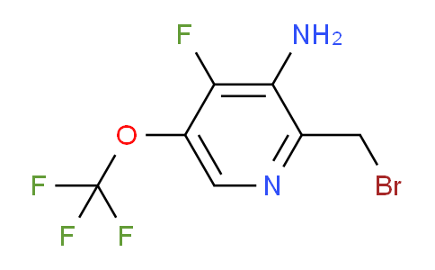 AM54218 | 1806001-96-6 | 3-Amino-2-(bromomethyl)-4-fluoro-5-(trifluoromethoxy)pyridine