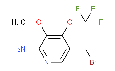 AM54222 | 1804524-68-2 | 2-Amino-5-(bromomethyl)-3-methoxy-4-(trifluoromethoxy)pyridine
