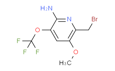 AM54229 | 1805965-13-2 | 2-Amino-6-(bromomethyl)-5-methoxy-3-(trifluoromethoxy)pyridine