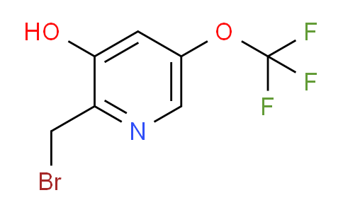 AM54232 | 1804294-35-6 | 2-(Bromomethyl)-3-hydroxy-5-(trifluoromethoxy)pyridine