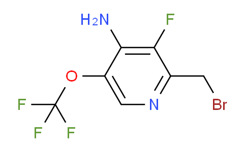 AM54262 | 1803436-44-3 | 4-Amino-2-(bromomethyl)-3-fluoro-5-(trifluoromethoxy)pyridine