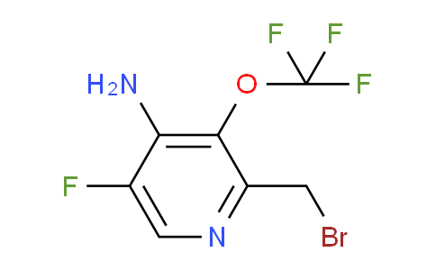 AM54264 | 1804574-90-0 | 4-Amino-2-(bromomethyl)-5-fluoro-3-(trifluoromethoxy)pyridine