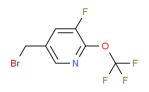 AM54278 | 1806131-81-6 | 5-(Bromomethyl)-3-fluoro-2-(trifluoromethoxy)pyridine