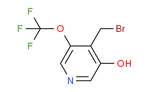 AM54293 | 1804587-60-7 | 4-(Bromomethyl)-3-hydroxy-5-(trifluoromethoxy)pyridine