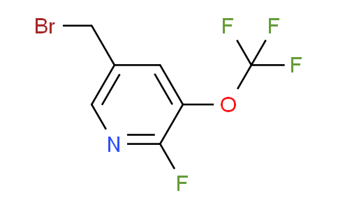 5-(Bromomethyl)-2-fluoro-3-(trifluoromethoxy)pyridine