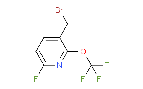 3-(Bromomethyl)-6-fluoro-2-(trifluoromethoxy)pyridine