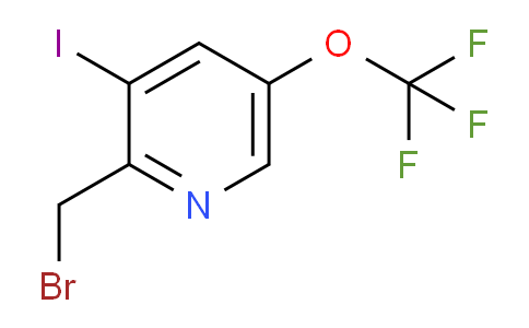 2-(Bromomethyl)-3-iodo-5-(trifluoromethoxy)pyridine