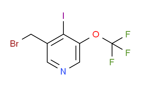 AM54323 | 1804295-89-3 | 3-(Bromomethyl)-4-iodo-5-(trifluoromethoxy)pyridine