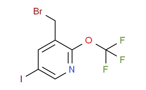 3-(Bromomethyl)-5-iodo-2-(trifluoromethoxy)pyridine